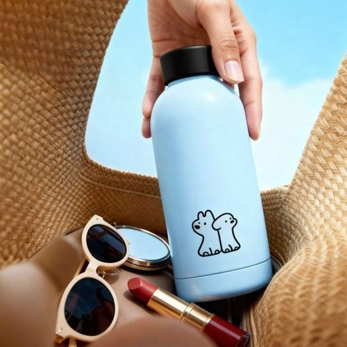 عکاسی محصول تابستانی داخل کیف حصیری